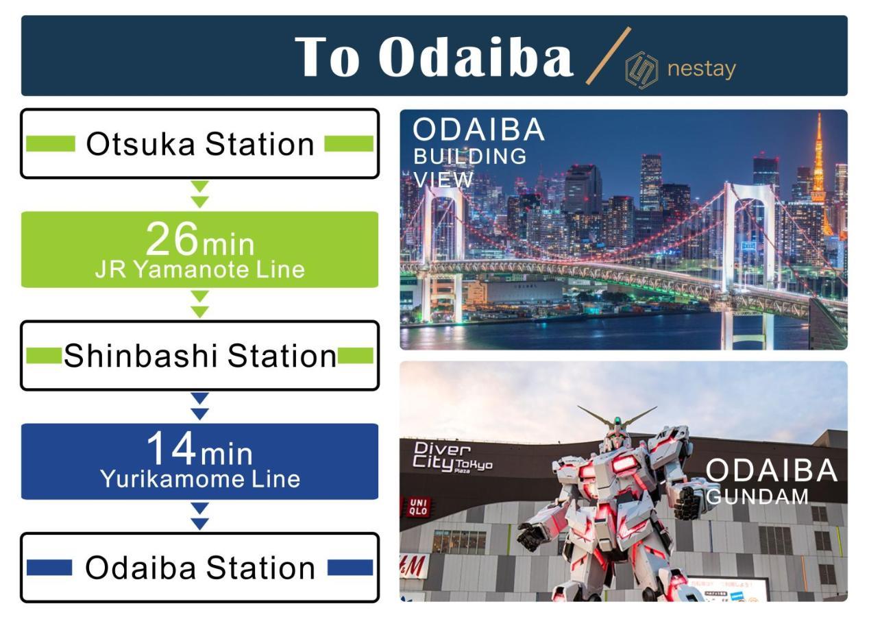 Nestay Inn Tokyo Otsuka 403 Zewnętrze zdjęcie